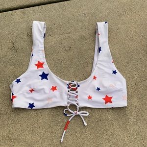 American eagle 4th of July bikini top